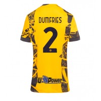 Inter Milan Denzel Dumfries #2 Fußballbekleidung 3rd trikot Damen 2024-25 Kurzarm